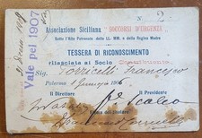 Tessera ass. Siciliana