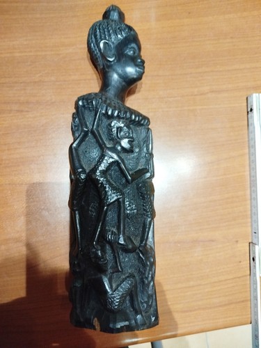 Scultura africana ebano - scultura, in
