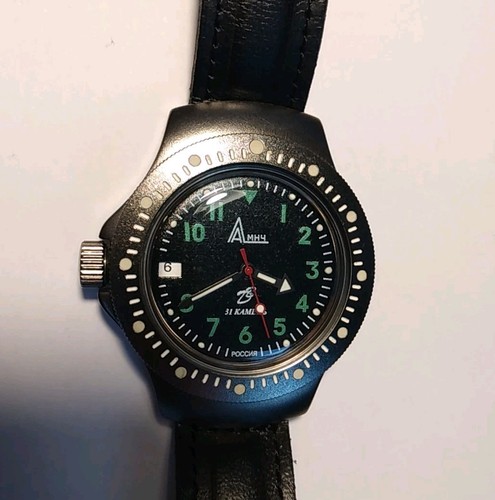 Montre couronne gauche - montre, à
