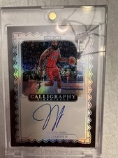 2023 - 2024 Panini James Hardin Calligrafia Firma Auto CAL-JHA
