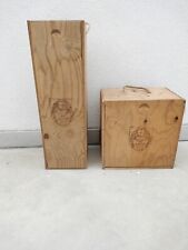 Franciacorta Berlucchi cassette vino in legno vintage