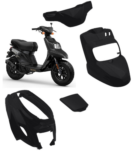 Kit carene nere opache - 4, pz