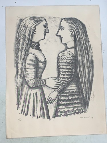 Massimo campigli litografia - -,