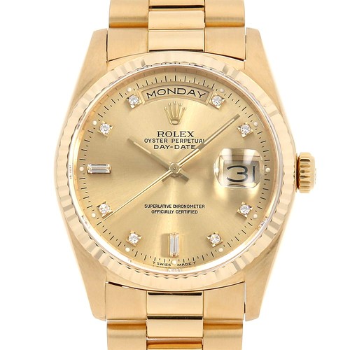 Rolex day date diamond - day, 2p