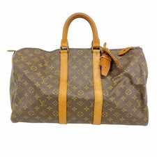 Louis Vuitton Monogram Keepall 45 Boston Borsa M41428 Marrone Uomo/Wo... GZl1d6if