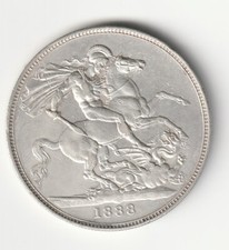 CORONA 1888 -REGINA  VITTORIA