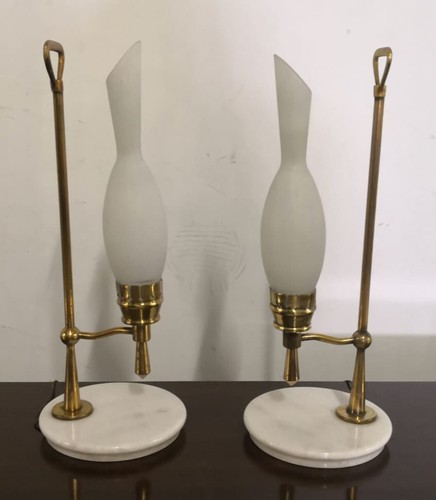 Coppia lampade anni 50 - lampade,