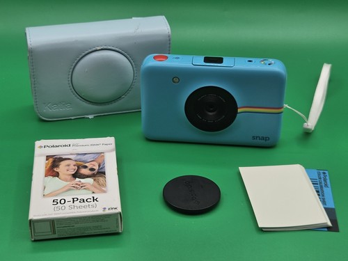 Polaroid snap camera blue - snap,