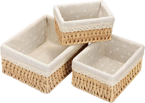 Cestino portaoggetti set 3 - portaoggetti,
