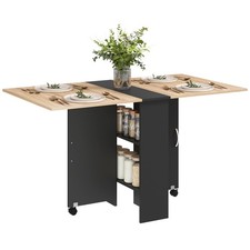 HOMCOM Tavolo da Pranzo Mobile