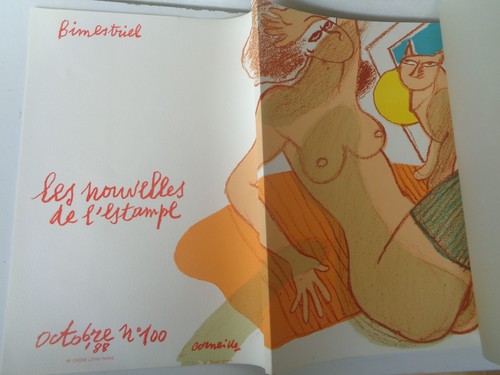 Lithographie corneille femme - lithographie,
