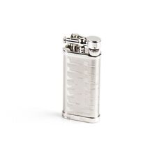 PIPE LIGHTER ACCENDINO PIPA OLD BOY PIPETTE CROMATO IM CORONA SAVINELLI A64/6415