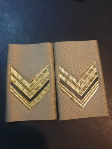 Coppia gradi caporale dorati - caporale,