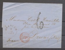 1863 Lettre Cachet