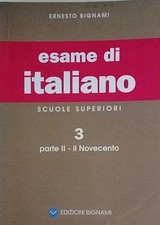 Esame italiano e bignami - di,