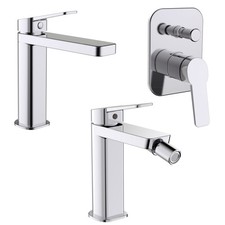 Set miscelatori lavabo bidet e