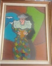 Opera incausto e graffite con autentica del pittore Pippo Oriani.