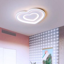 Plafoniera Led Da Soffitto Forma Di Cuore 63 W In Alluminio 4000k 6500k Ip20 C19