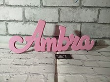 Nomi In Legno Personalizzabili