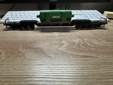 Fleischmann H0 1794 Vagone Pianale Brown Boveri In Ottime Condizioni