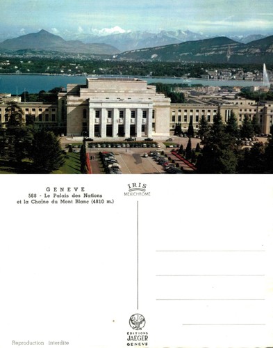 Vintage postcard geneva - vintage,