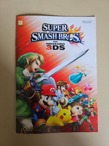 Livret personnages super smash - personnages,