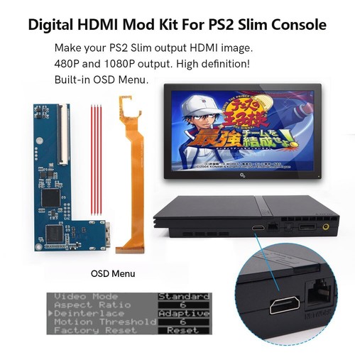 Ps2 slim digital hdmi - ps2,