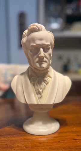 Busto polvere marmo wagner - busto,