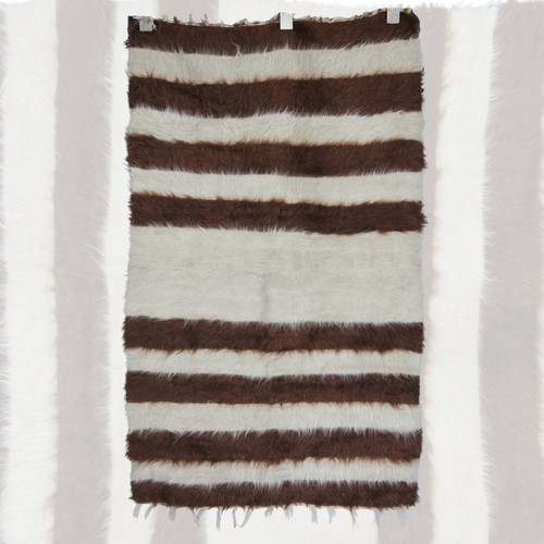 Kilim vintage righe marroni - vintage,