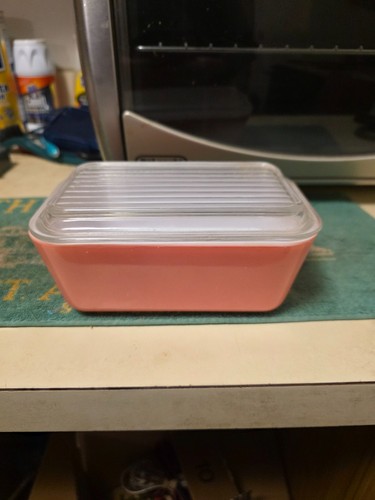 Vintage pyrex 0502 pink - vintage,