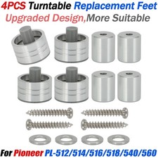 Piedini di ricambio per giradischi vintage per Pioneer PL-512/514/516/518/540/560