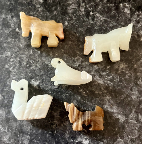 Lotto mini statuine animali - mini,