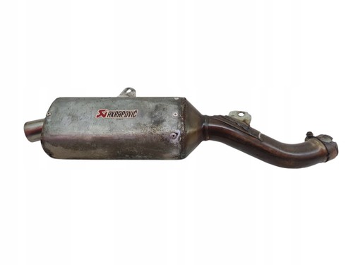 Silenziatore scarico akrapovic - silenziatore,