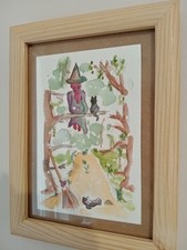 Quattro disegni streghe fantasy