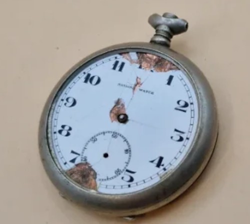 Antico orologio tasca national - antico,