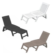 Lettino Prendisole in Resina