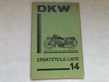 Lista ricambi originale DKW