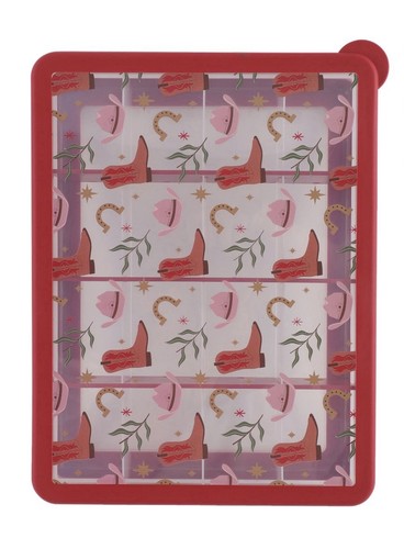 Snack box scomparti rosa - 16,