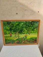 quadro olio su tela firmato Michela Marasco
