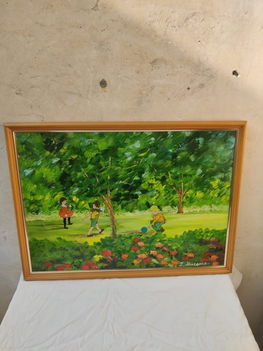 Quadro olio tela firmato - quadro,