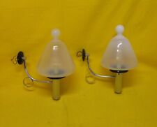 ✅ COPPIA APPLIQUE ITALIAN DESIGN CARLO NASON ANNI 60 SCONCE VINTAGE ITALIANO3497