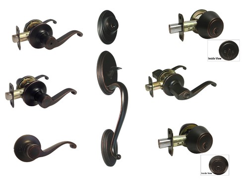 Pomello maniglia porta bronzo