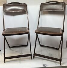 2 Sedie Pieghevoli Vintage Mid