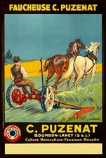 PUZENAT FAUCHEUSE Mod2 -POSTER