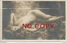 Nudo femminile. L. Commère, L'araignée. Real Photograph printed Rotary Britain.
