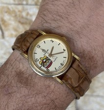 OROLOGIO AL QUARZO CALVIN HILL VINTAGE ANNI 90 JAPAN 32MM UAE DUABI EAGLE...