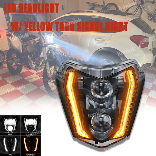 Faro proiettore led per ktm - proiettore,