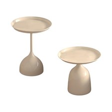 Tavolino da caffè in ferro bianco per soggiorno, angolo, appartamento, hotel