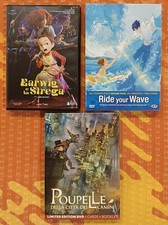 Lotto 3 Anime -Earwig e la strega -  Ride your Wave e Poupelle...DVD ITALIA
