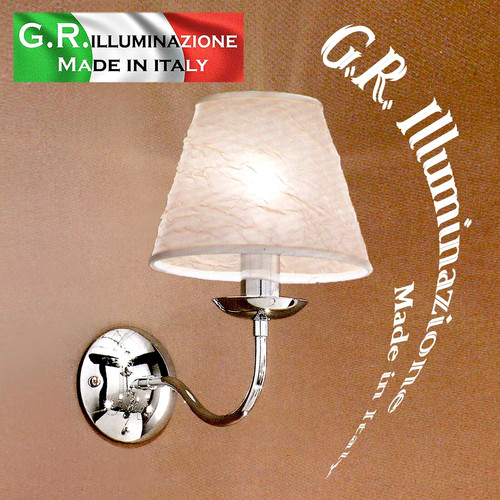 Applique moderna cromata - applique,